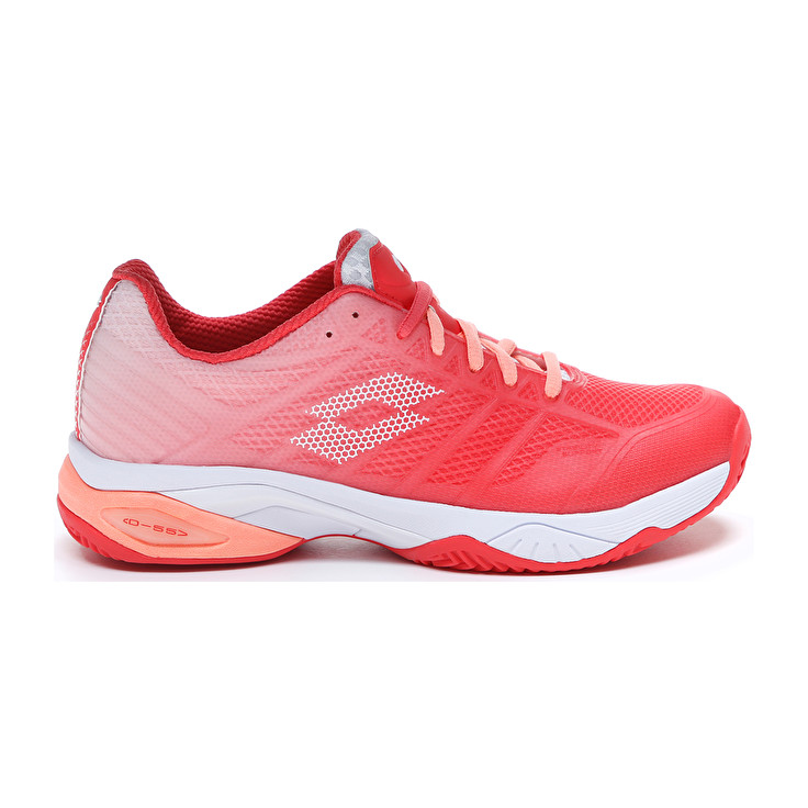 Lotto Women's Mirage 300 Ii Cly Tennis Shoes Red Canada ( WDEP-39261 )